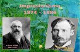 Impresionismo 1874 – 1886 Claude Monet 1840-1926 Pierre-Auguste Renoir 1841-1919.