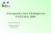 Europejska Sieć Ekologiczna NATURA 2000