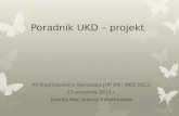 Poradnik UKD – projekt