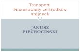 Transport  Finansowany ze środków unijnych