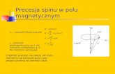 Precesja spinu w polu magnetycznym