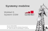 Wykład 6: System GSM