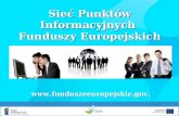 Sieć Punktów Informacyjnych  Funduszy Europejskich