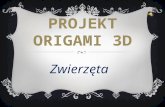 Projekt Origami  3d