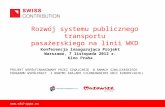 Rozwój systemu publicznego transportu pasażerskiego na linii WKD