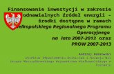 Wielkopolski Regionalny Program Operacyjny  na lata 2007 - 2013