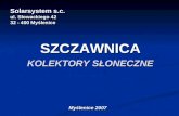 Solarsystem s.c.  ul. Słowackiego 42 32 - 400 Myślenice