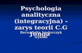 Psychologia analityczna (integracyjna) - zarys teorii C.G Junga
