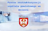 Proces restrukturyzacji szpitala powiatowego we Wrześni