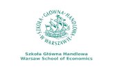 Szkoła Główna Handlowa Warsaw School of Economics