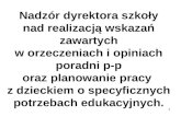 Zespół Szkół Zawodowych Specjalnych nr 2 w Łodzi Dyrektor Jolanta Wojciechowska