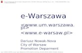 e-Warszawa   Dariusz Nowak-Nova City of Warsaw