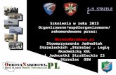 Szkolenia w roku 2013 Organizowane/współorganizowane/ rekomendowane przez: ObronaNarodowa.pl