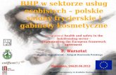 BHP w sektorze usług osobistych – polskie salony fryzjerskie i gabinety kosmetyczne