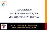 URZĄD DZIELNICY TARGÓWEK    m.st. Warszawy 04.04.2014 r.