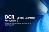 OCR ( Optical Character  Recognition )