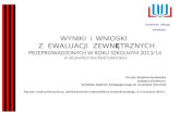 Urszula Wojsław-Kozłowska Zastępca Dyrektora