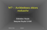 W7 – Architektura zbioru rozkazów