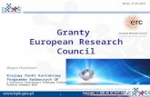 Granty  European Research Council