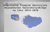 Regionalny Program Operacyjny Województwa Świętokrzyskiego na lata 2014-2020