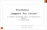 Działanie   „ Support for Cities ” w ramach programu Unii Europejskiej URBACT w Chorzowie