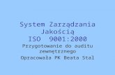 System Zarządzania Jakością ISO  9001:2000