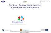 Centrum Zapewniania Jakości Kształcenia w Małopolsce