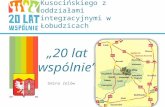 Gimnazjum  im. Janusza Kusocińskiego  z oddziałami               integracyjnymi w Łobudzicach