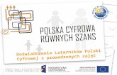 Doświadczenia Latarników Polski Cyfrowej z prowadzonych zajęć