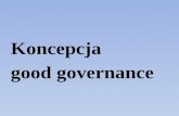 Koncepcja  good governance