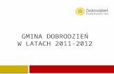 gmina Dobrodzień  w  latach 2011-2012