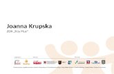 Joanna  Krupska ZDR „ Trzy  Plus ”
