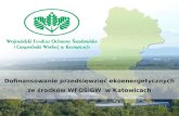 Dofinansowanie przedsięwzięć ekoenergetycznych ze środków WFOŚiGW  w Katowicach