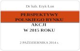 Dr hab. Eryk Łon