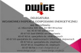 DELEGATURA  WOJSKOWEJ INSPEKCJI GOSPODARKI ENERGETYCZNEJ  we Wrocławiu
