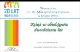 Gimnazjum  im.  Dr . Maksymiliana Krybusa  w Książu Wlkp.