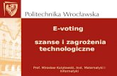 E-voting   szanse i zagrożenia technologiczne
