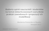 Akademia Pomorska w Słupsku listopad 2011