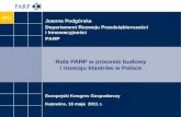 Rola PARP w proces ie  budowy  i rozwoju klastrów w Polsce