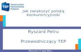 Jak zwiększyć polską konkurencyjność