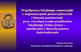 Renata Karwacka Powiatowy Specjalista Partnerstwa Lokalnego