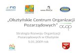 „Olsztyńskie Centrum Organizacji Pozarządowych”