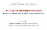 Europejski Kongres Gospodarczy  Katowice 15 maja 2012 godz. 9:00 -11:00