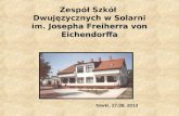 Zespół Szkół  Dwujęzycznych w Solarni im.  Josepha Freiherra von Eichendorffa