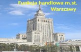 Funkcja handlowa m.st. Warszawy