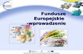 Fundusze Europejskie  -wprowadzenie