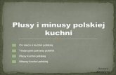 Plusy i minusy polskiej kuchni