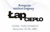 zasady funkcjonowania Warszawa 25.06.2009