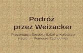 Podróż  przez Weizacker Prezentacja Zespołu Szkół w Kołbaczu (region – Pomorze Zachodnie)