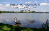 Projekt poprawy stanu  czystości  w gminie Chmielno